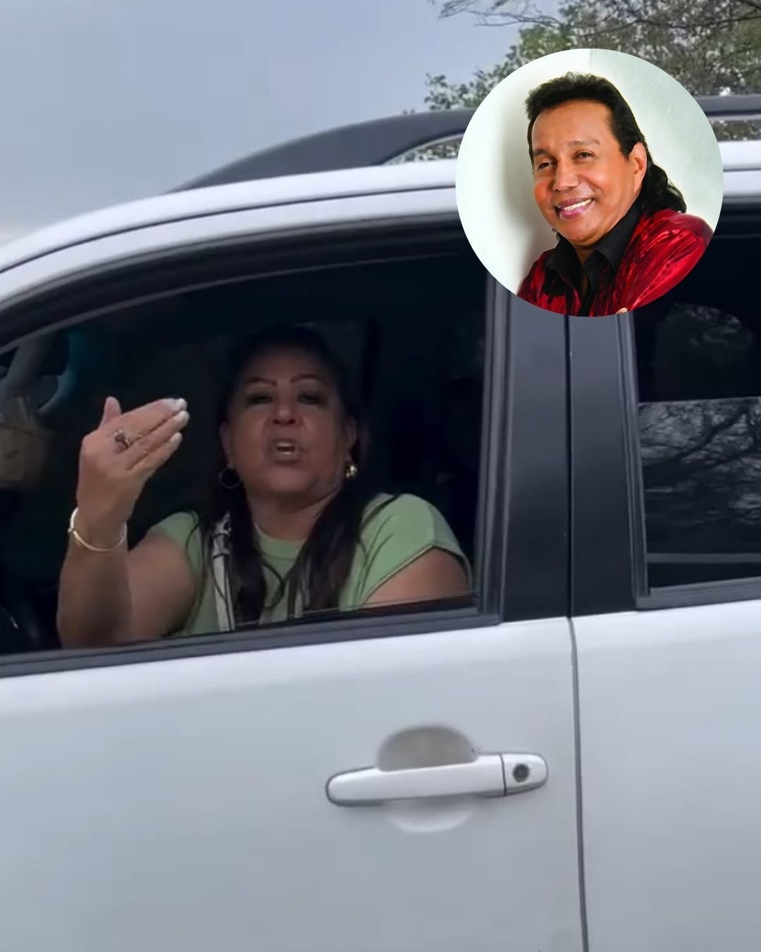 Patricia Acosta conversando