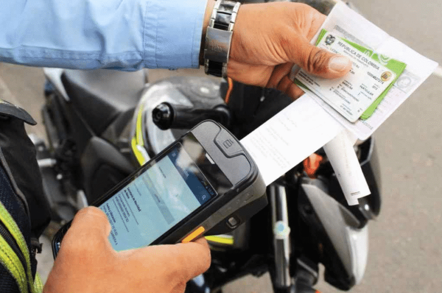 Foto de referencia comparendos de tránsito