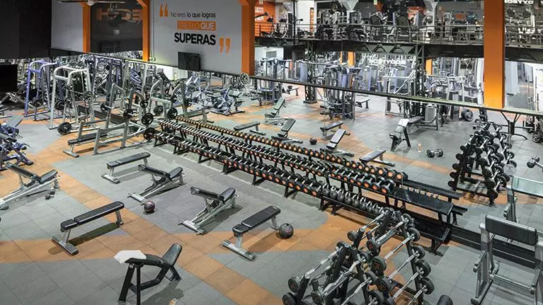 Foto de referencia de gimnasio