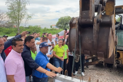 Construcción de importante avenida