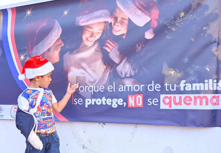 Campaña contra la pólvora Brilla con amor