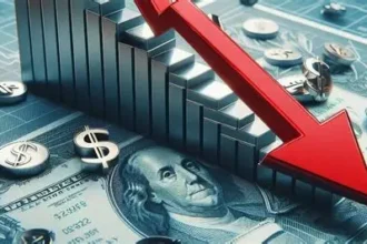 disminución del dolar