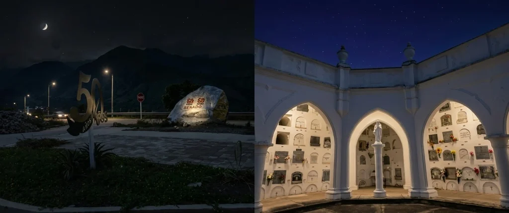 Mirador y cementerio San José de Oriente